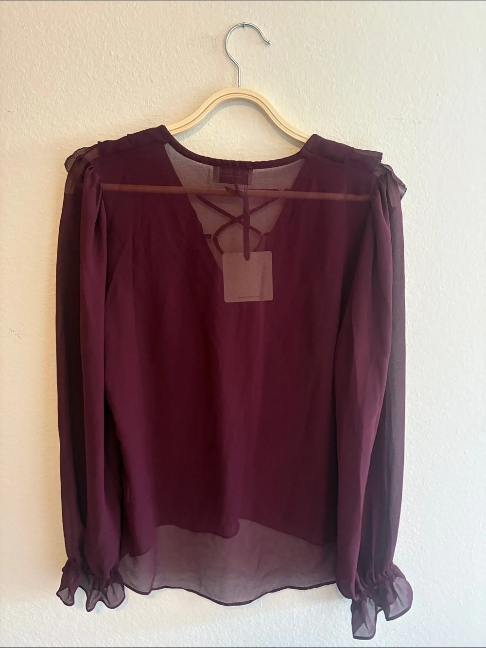 Dress Forum Ruffle Chiffon Blouse
